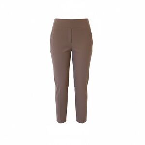Athleta Brooklyn Ankle Pant Women’s Brown Pull On Stretch Career Travel 288086